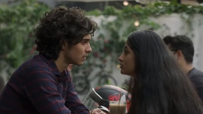 Ashlesha Thakur with Abhay Verma in The Family Man.
