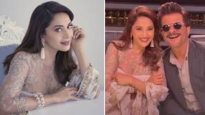 Madhuri Dixit and Anil Kapoor have worked together in many films.