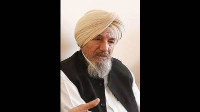 Sanyukta Kisan Morcha (SKM) leader Joginder Singh Ugrahan. (HT File)