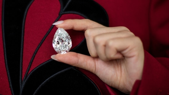 The pear-shaped diamond was sold to an unidentified private collector on Friday, Sotheby’s said in a statement.(Reuters / Representational Image)