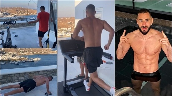 France striker Karim Benzema gives a glimpse of his inspiring easy workout(Instagram/karimbenzema)