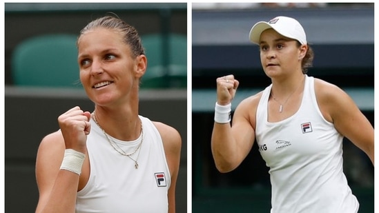 Karolina Pliskova and Ashleigh Barty