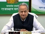 Rajasthan chief minister Ashok Gehlot wrote to the Centre claiming Rajasthan was the best performer in the vaccination drive. (ANI)