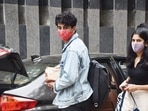 Ibrahim Ali Khan spotted with a friend in Andheri. (All pics Varinder Chawla) Ibrahim Ali Khan spotted with a friend in Andheri. (All pics Varinder Chawla)