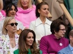 Kate Middleton and Prince William were seen in the audience at the Wimbledon finals. Priyanka Chopra is seen on row behind them. Kate Middleton and Prince William were seen in the audience at the Wimbledon finals. Priyanka Chopra is seen on row behind them.