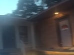 The image shows a scene from the cop's point of view.