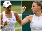 Wimbledon 2021 final, Ash Barty vs Karolina Pliskova: A glance through road to final, head-to-head battle preview.(HT Collage.) Wimbledon 2021 final, Ash Barty vs Karolina Pliskova: A glance through road to final, head-to-head battle preview.(HT Collage.)