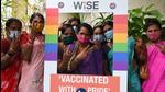 Vashi based NGO with NMMC has managed to get transgender persons vaccinated at Vashi in Navi Mumbai, July 9. (HT PHOTO) Vashi based NGO with NMMC has managed to get transgender persons vaccinated at Vashi in Navi Mumbai, July 9. (HT PHOTO)