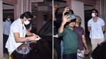 Kartik Aaryan accepted fans’ requests for pictures and autographs.(Varinder Chawla) Kartik Aaryan accepted fans’ requests for pictures and autographs.(Varinder Chawla)