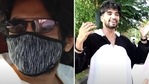 Zeeshan Khan wore a panda suit during a recent outing with his friends. Zeeshan Khan wore a panda suit during a recent outing with his friends.