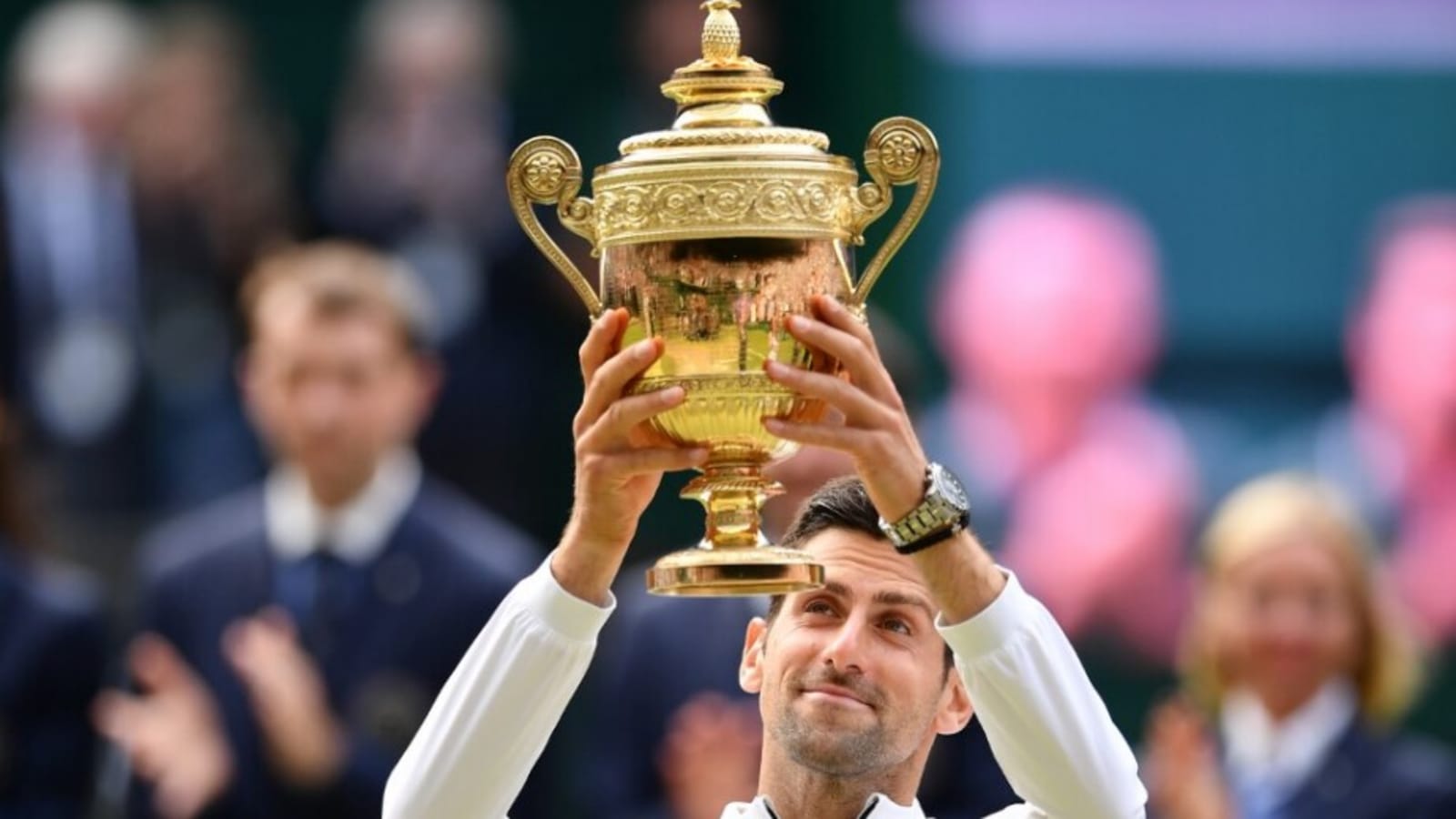 A 2021 Wimbledon Troféu Taça O Campeonato De Tênis Troféu Novak