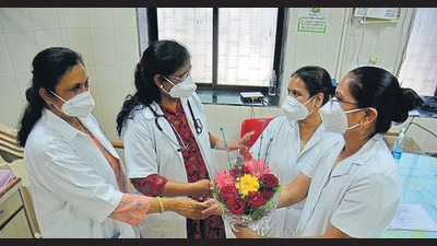 The contribution of doctors, nurses and other healthcare workers is acknowledged and appreciated in a fitting manner. (Representative Image/HT File) The contribution of doctors, nurses and other healthcare workers is acknowledged and appreciated in a fitting manner. (Representative Image/HT File)