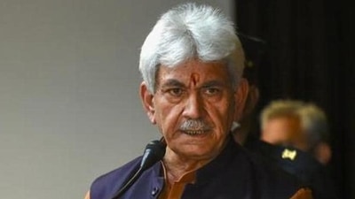 Jammu and Kashmir lieutenant governor Manoj Sinha (File Photo) Jammu and Kashmir lieutenant governor Manoj Sinha (File Photo)