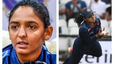 Harmanpreet Kaur and Harleen Deol. (File) Harmanpreet Kaur and Harleen Deol. (File)