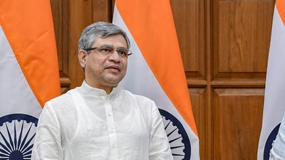 Ashwini Vaishnaw, 51, will also be heading the ministries of Electronics and Information Technology and Communications along with the Railways (PTI Photo) (PTI) Ashwini Vaishnaw, 51, will also be heading the ministries of Electronics and Information Technology and Communications along with the Railways (PTI Photo) (PTI)