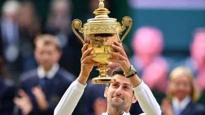 Wimbledon 2021 Final: Novak Djokovic's win-loss history and track record in Wimbledon finals. (TWITTER)