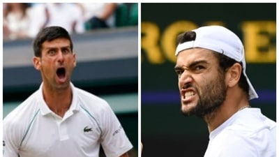 Wimbledon 2021 final, Novak Djokovic vs Matteo Berrettini: A glance through road to final, head-to-head battle preview. (HT Collage) Wimbledon 2021 final, Novak Djokovic vs Matteo Berrettini: A glance through road to final, head-to-head battle preview. (HT Collage)