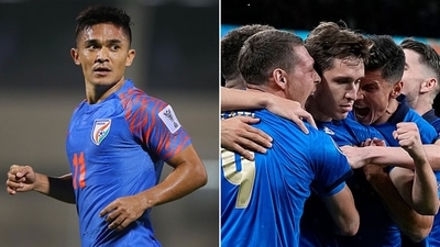 India football captain Sunil Chhetri feels Italy may have a slight edge over England in the final of the Euro 2020. (Getty Images)