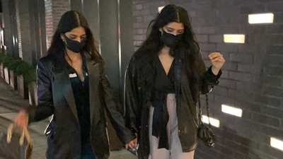 Suhana Khan with her friend Raina Soman. Suhana Khan with her friend Raina Soman.