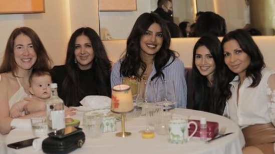 Priyanka had earlier visited the restaurant with her friends and family and indulged in delicious Indian cuisine.(Instagram/@priyankachopra)