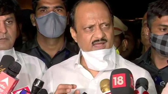 Ajit Pawar confirmed that Patole’s allegations of a phone tapping carries “fact”, and it was done under a false name (ANI Photo) Ajit Pawar confirmed that Patole’s allegations of a phone tapping carries “fact”, and it was done under a false name (ANI Photo)