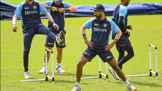 India cricket team practice session