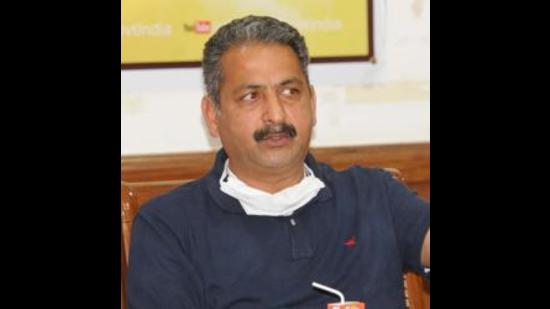 Punjab education minister Vijay Inder Singla (HT PHOTO) Punjab education minister Vijay Inder Singla (HT PHOTO)