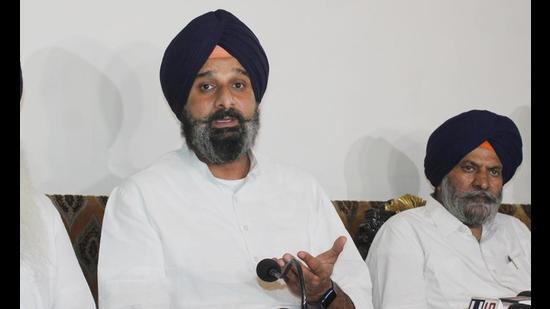 Former minister Bikram Singh Majithia (HT FIle)