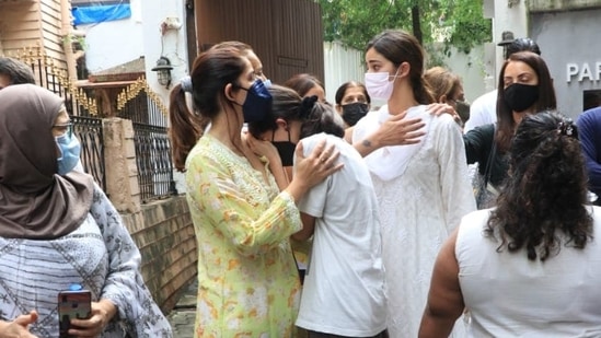 Ananya Panday with Rhya. Bhavana and Seema Khan. Ananya Panday with Rhya. Bhavana and Seema Khan.