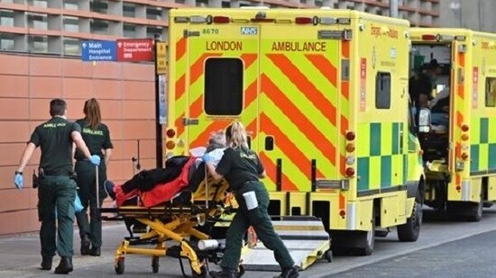 Experts said the National Health Service (NHS) is currently under unprecedented pressure for a combination of reasons.(AFP)
