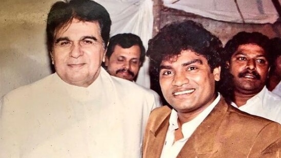 Dilip Kumar had once done a 'small mimicry act' for Johnny Lever.