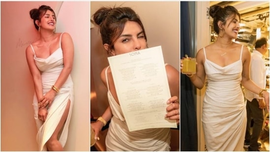 The actor shared a few pictures from her recent visit to Sona and captioned it, "Timeless India all within the heart of New York City. So much love for @sonanewyork."(Instagram/@priyankachopra)
