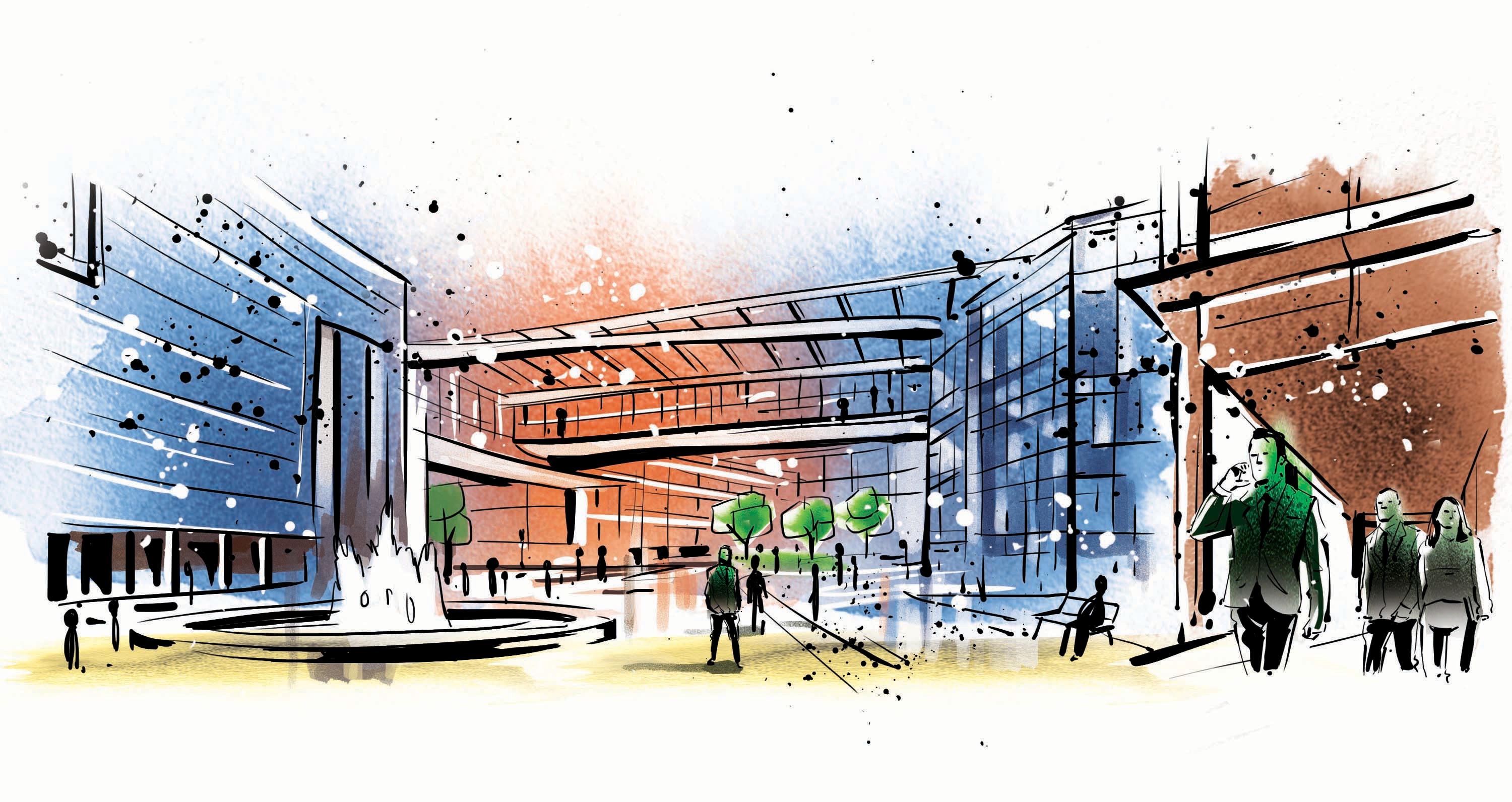 The plan envisions modern workspaces near transit nodes, co-working spaces for start-ups and better public and digital infrastructure around existing business hubs. Areas with high potential for economic growth will be notified as business promotion districts. (HT illustrations: Mohit Suneja and Gajanan Nirphale) The plan envisions modern workspaces near transit nodes, co-working spaces for start-ups and better public and digital infrastructure around existing business hubs. Areas with high potential for economic growth will be notified as business promotion districts. (HT illustrations: Mohit Suneja and Gajanan Nirphale)
