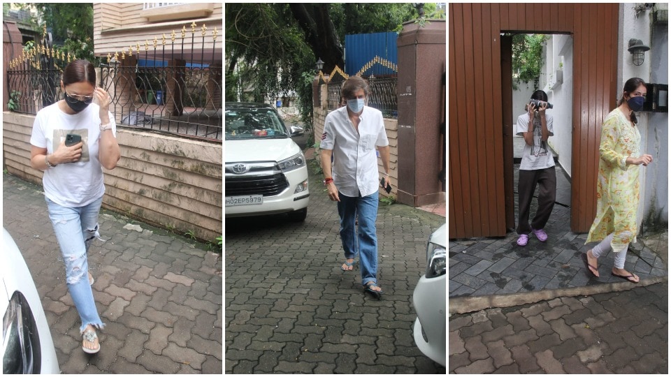 Deanne, Chunky, Bhavana and Rhysa at Shenlata Panday's home. Deanne, Chunky, Bhavana and Rhysa at Shenlata Panday's home.