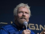 In this file photo taken on October 16, 2019, Virgin Group founder Sir Richard Branson speaks at an event to unveil the first commercial space wear in Yonkers, New York. (Don EMMERT / AFP) In this file photo taken on October 16, 2019, Virgin Group founder Sir Richard Branson speaks at an event to unveil the first commercial space wear in Yonkers, New York. (Don EMMERT / AFP)