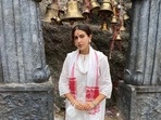 Sara Ali Khan shared pictures from Kamakhya Temple. Sara Ali Khan shared pictures from Kamakhya Temple.