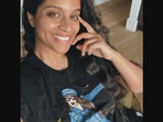 The image shows YouTuber Lilly Singh who recently posted about Diljit Dosanjh.
