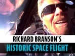 Richard Branson's historic space trip