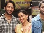 Shaheer Sheikh, Ankita Lokhande and Usha Nadkarni on the sets of Pavitra Rishta 2. Shaheer Sheikh, Ankita Lokhande and Usha Nadkarni on the sets of Pavitra Rishta 2.