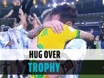 Copa America Final: Messi consoles Neymar after Brazil's defeat to Argentina | Watch