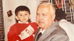 Kartik Aaryan with his grandfather. Kartik Aaryan with his grandfather.