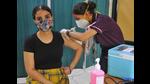 From over 150 people daily, now only 40 are turning up for vaccination, says owner of a private hospital. (HT Photo) From over 150 people daily, now only 40 are turning up for vaccination, says owner of a private hospital. (HT Photo)