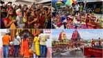 Puri in Odisha will go under a 48-hour curfew from Sunday, ahead of the Rath Yatra on July 12. According to the district administration's order, the restrictions will remain in place from 8pm on Sunday to 8pm on July 13. Here's how people across India are gearing up for the celebration and offering prayers in nearby temples. Puri in Odisha will go under a 48-hour curfew from Sunday, ahead of the Rath Yatra on July 12. According to the district administration's order, the restrictions will remain in place from 8pm on Sunday to 8pm on July 13. Here's how people across India are gearing up for the celebration and offering prayers in nearby temples.