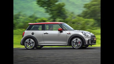 The JCW model gets a sportier treatment than the regular Mini The JCW model gets a sportier treatment than the regular Mini