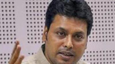 A health department official in Tripura government led by Biplab Kumar Deb said the figures given by the state were correct. (PTI) A health department official in Tripura government led by Biplab Kumar Deb said the figures given by the state were correct. (PTI)
