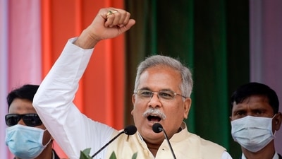 "The high command instructed me to take the oath (as chief minister), so I did. When they say someone else will be the chief minister, then it will be so," said Bhupesh Baghel (PTI Photo) (PTI) "The high command instructed me to take the oath (as chief minister), so I did. When they say someone else will be the chief minister, then it will be so," said Bhupesh Baghel (PTI Photo) (PTI)