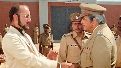 Anupam Kher starred alongside Dilip Kumar in Karma. Anupam Kher starred alongside Dilip Kumar in Karma.