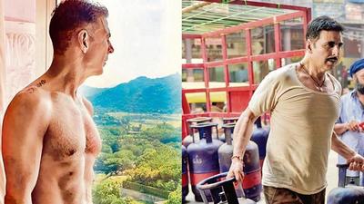 Before and after pictures of actor Akshay Kumar