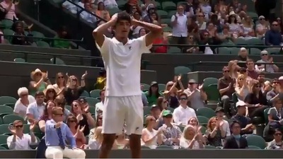 Samir Banerjee wins junior Wimbledon title (Twitter)
