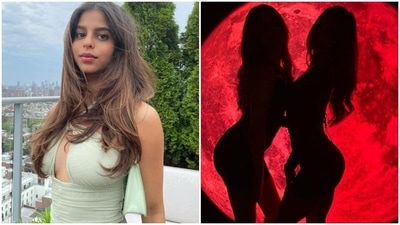 Suhana Khan is hopping from one party to another. Suhana Khan is hopping from one party to another.